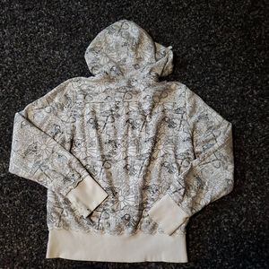Small Reversable Hurley Artistic Print Zip Hoodie